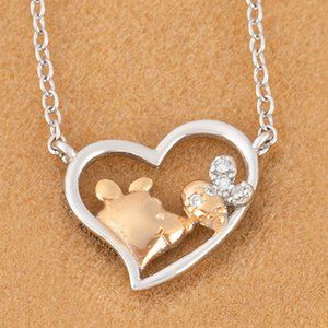 Winnie the Pooh Heart  Necklace, Charmed Aroma